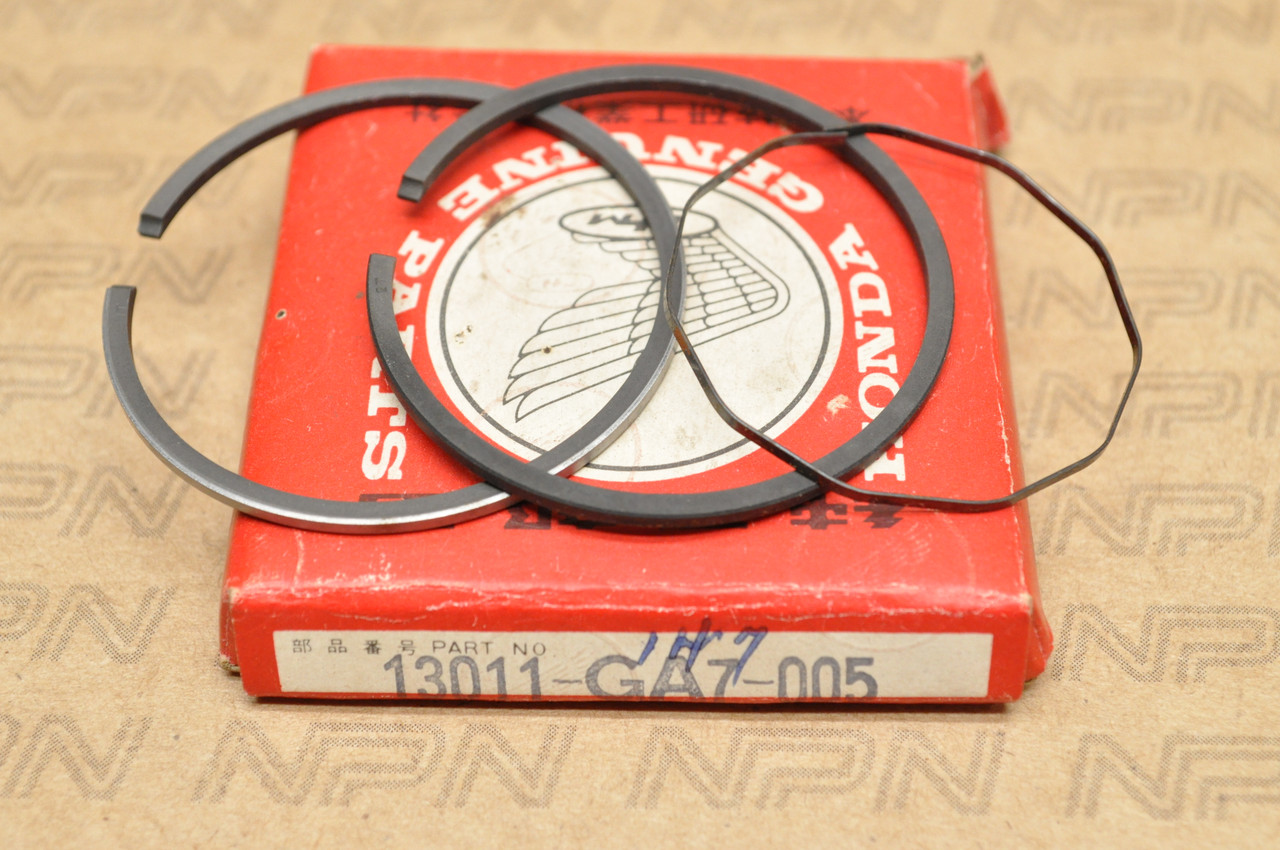 NOS Honda NA50 NC50 Express PA50 Moped Standard Size Piston Rings 13011GA7005 NOS Parts NOW