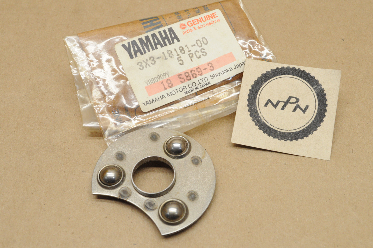 NOS Yamaha 1980-85 YT125 1982-83 YT175 Pawl Holder 3X3-18181-00