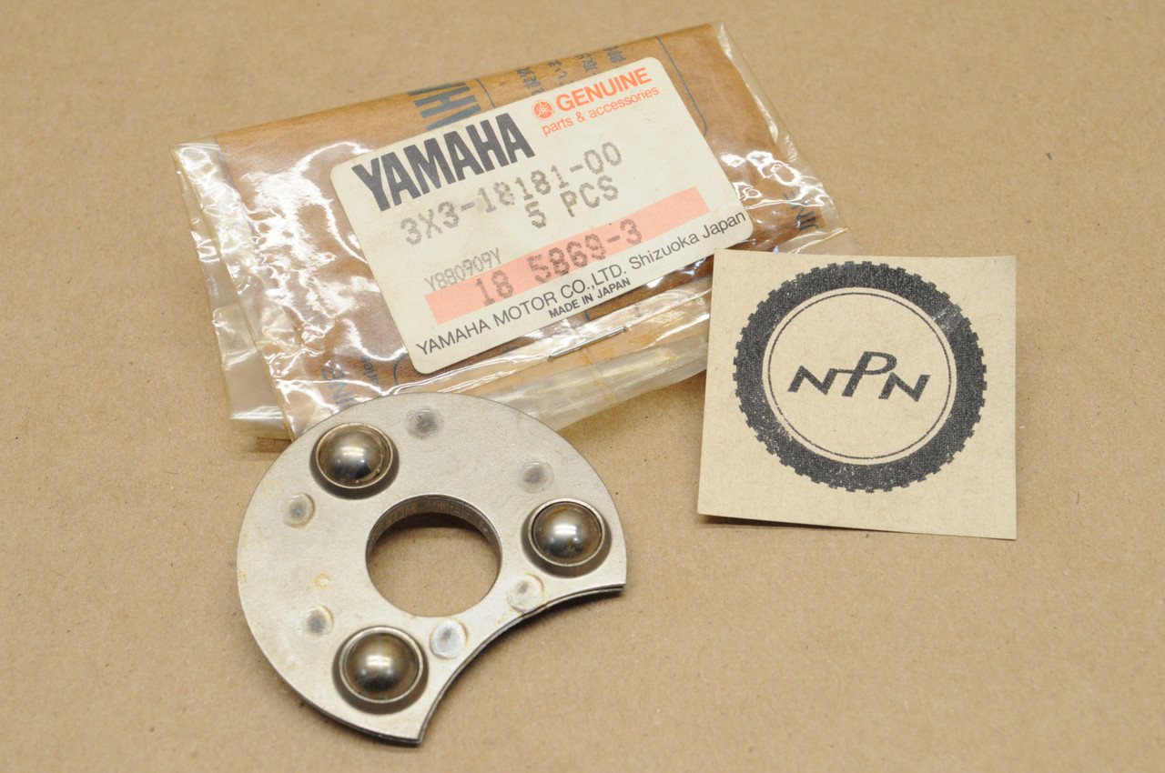 NOS Yamaha 1980-85 YT125 1982-83 YT175 Pawl Holder 3X3-18181-00