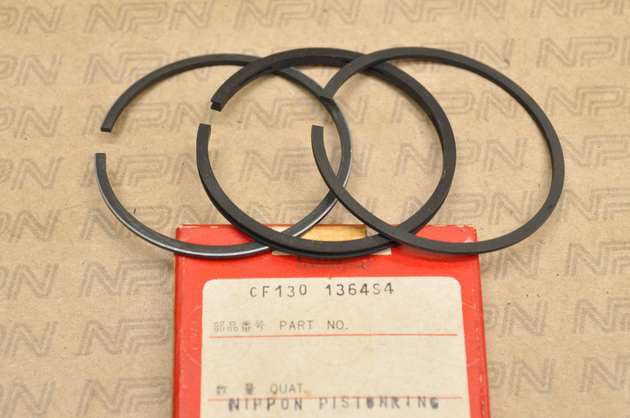 NOS Honda S65 1.0 Oversize Piston Ring Set for 1 Piston= 3 Rings 13050-035-000