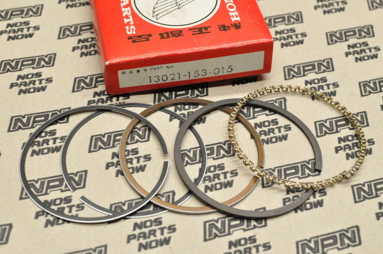 NOS Honda 1977-78 XL75 XR75 .25 Oversize Piston Rings for 1 Piston 13021-153-015