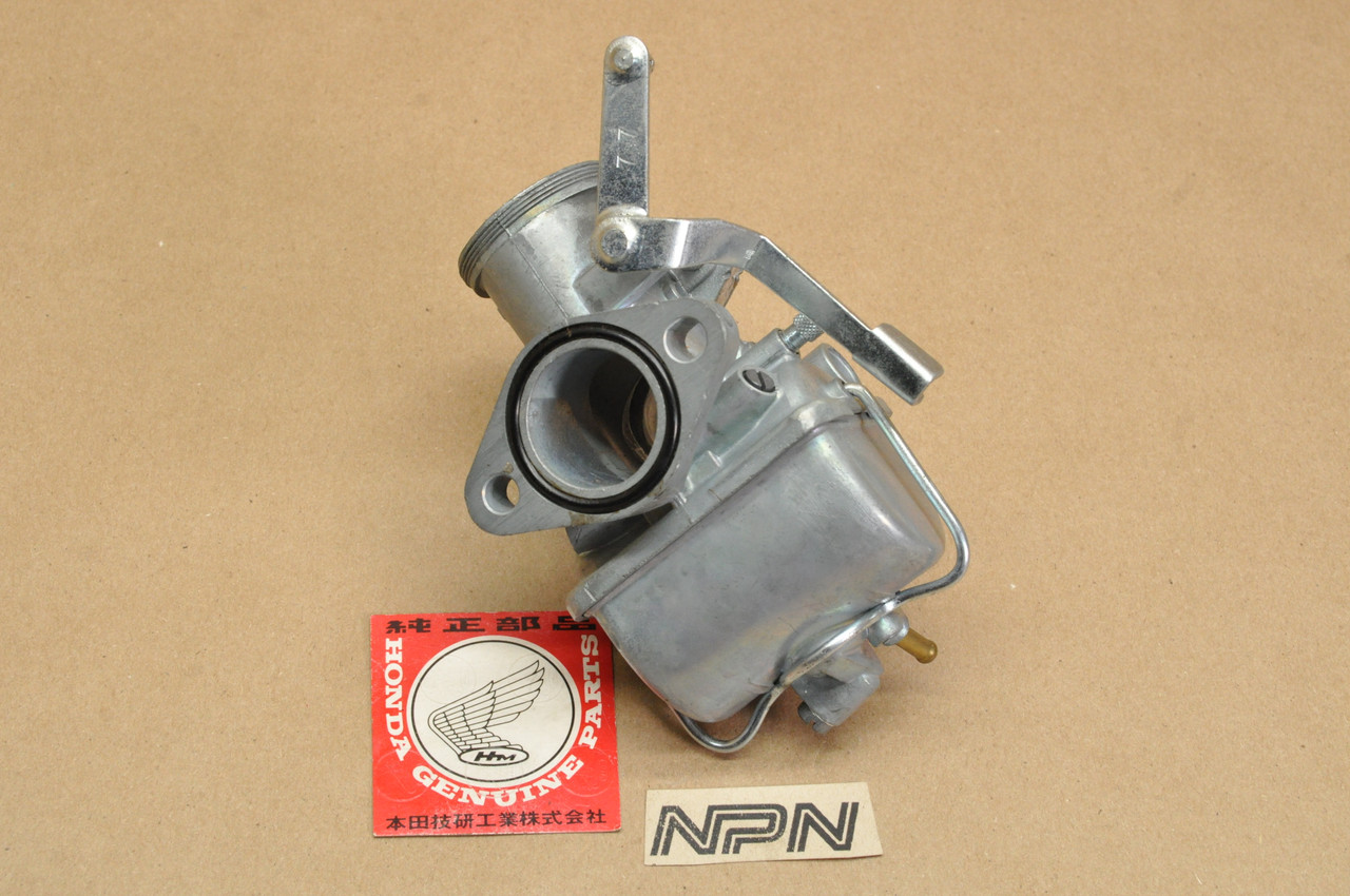 NOS Honda CL77 305 Scrambler Left Carburetor Assembly 16102-278-000