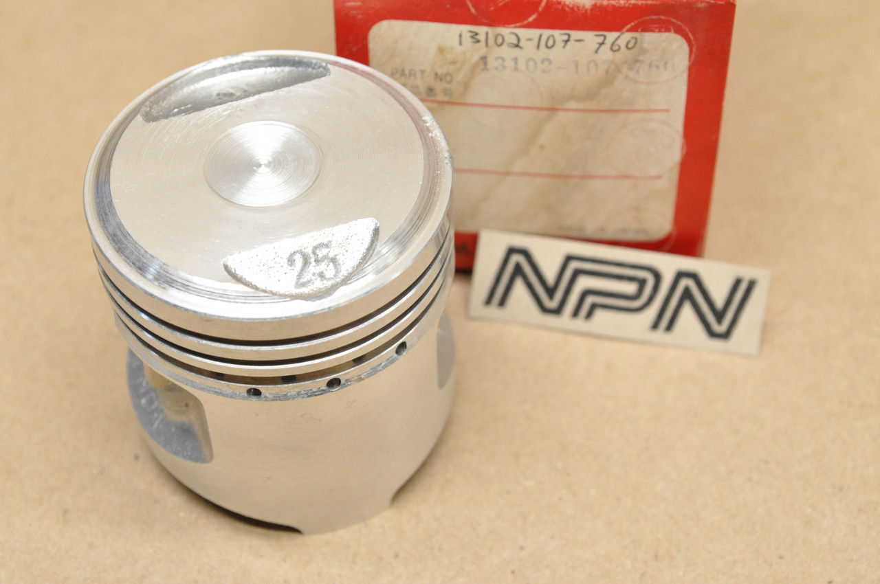 NOS Honda CB100 CL100 SL100 XL100 Piston .25 Oversize 13102-107-760