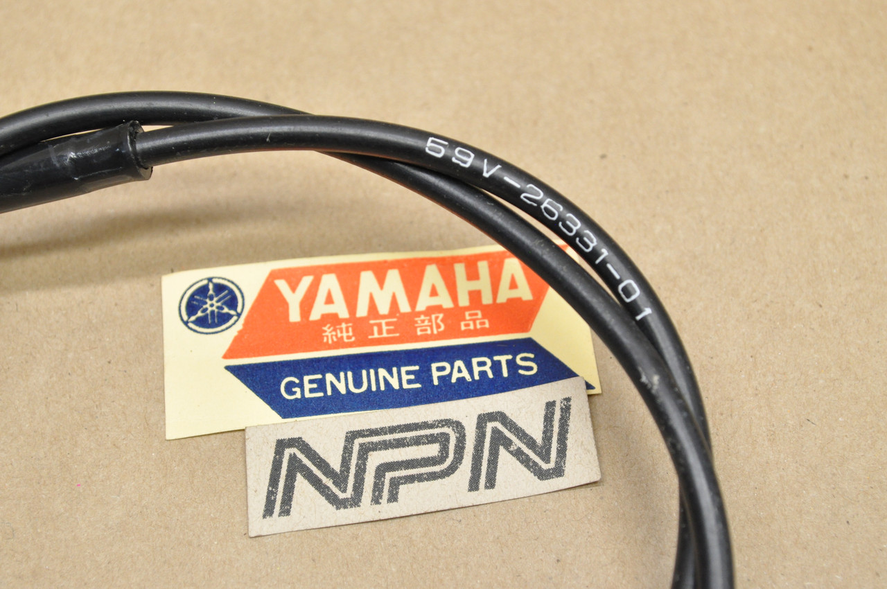 NOS Yamaha YFM225 YFM250 Moto-4 YFU1 Starter Choke Cable 59V-26331-01