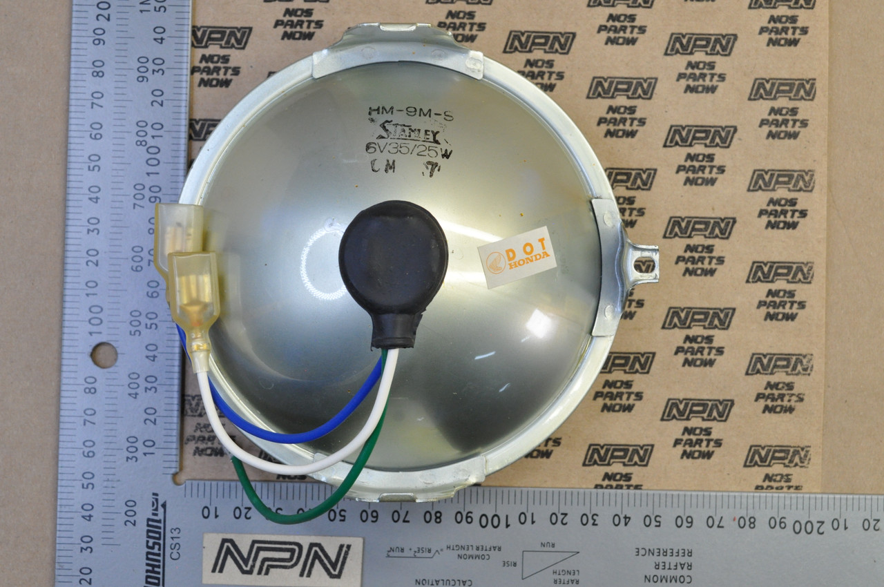 NOS Honda CB100 CB125 CL125 CT90 SL100 SL125 ST90 XL175 Head Light 33120-243-672