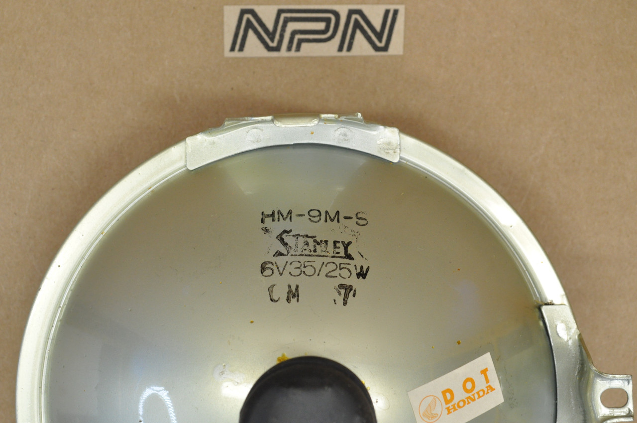 NOS Honda CB100 CB125 CL125 CT90 SL100 SL125 ST90 XL175 Head Light 33120-243-672