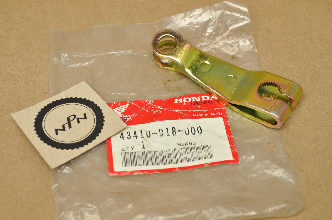 NOS Honda ATC90 ATC110 Rear Brake Cam Arm Lever 43410-918-000