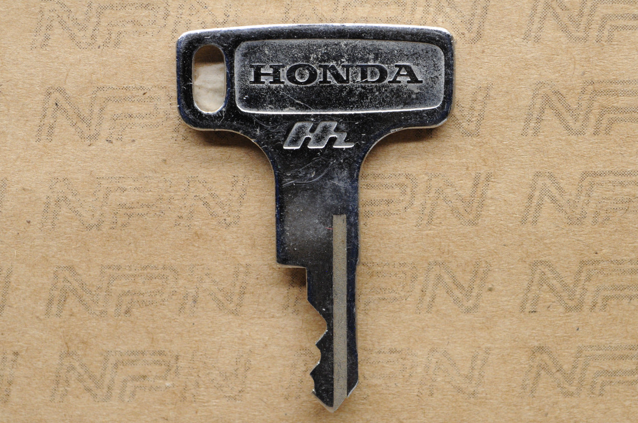 NOS Honda OEM Ignition Switch & Lock Key Single Groove H7890