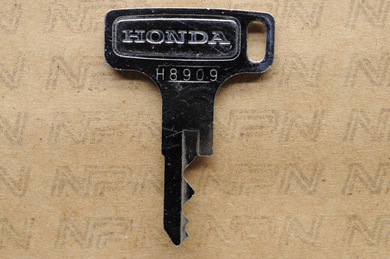 NOS Honda OEM Ignition Switch & Lock Key H8909