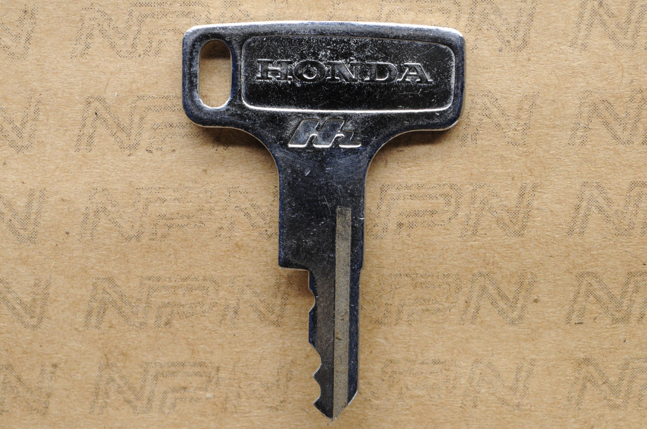 NOS Honda OEM Ignition Switch & Lock Single Groove Key H8807