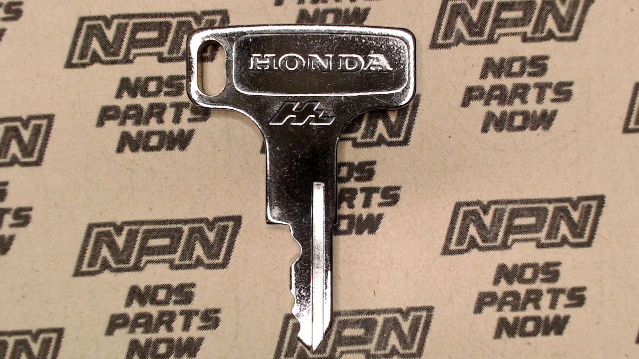 NOS Honda OEM Ignition Switch & Lock Single Groove Key H8708