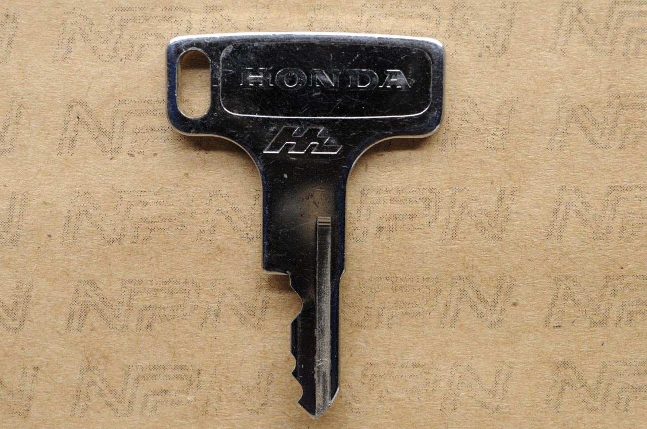NOS Honda OEM Ignition Switch & Lock Single Groove Key H8708