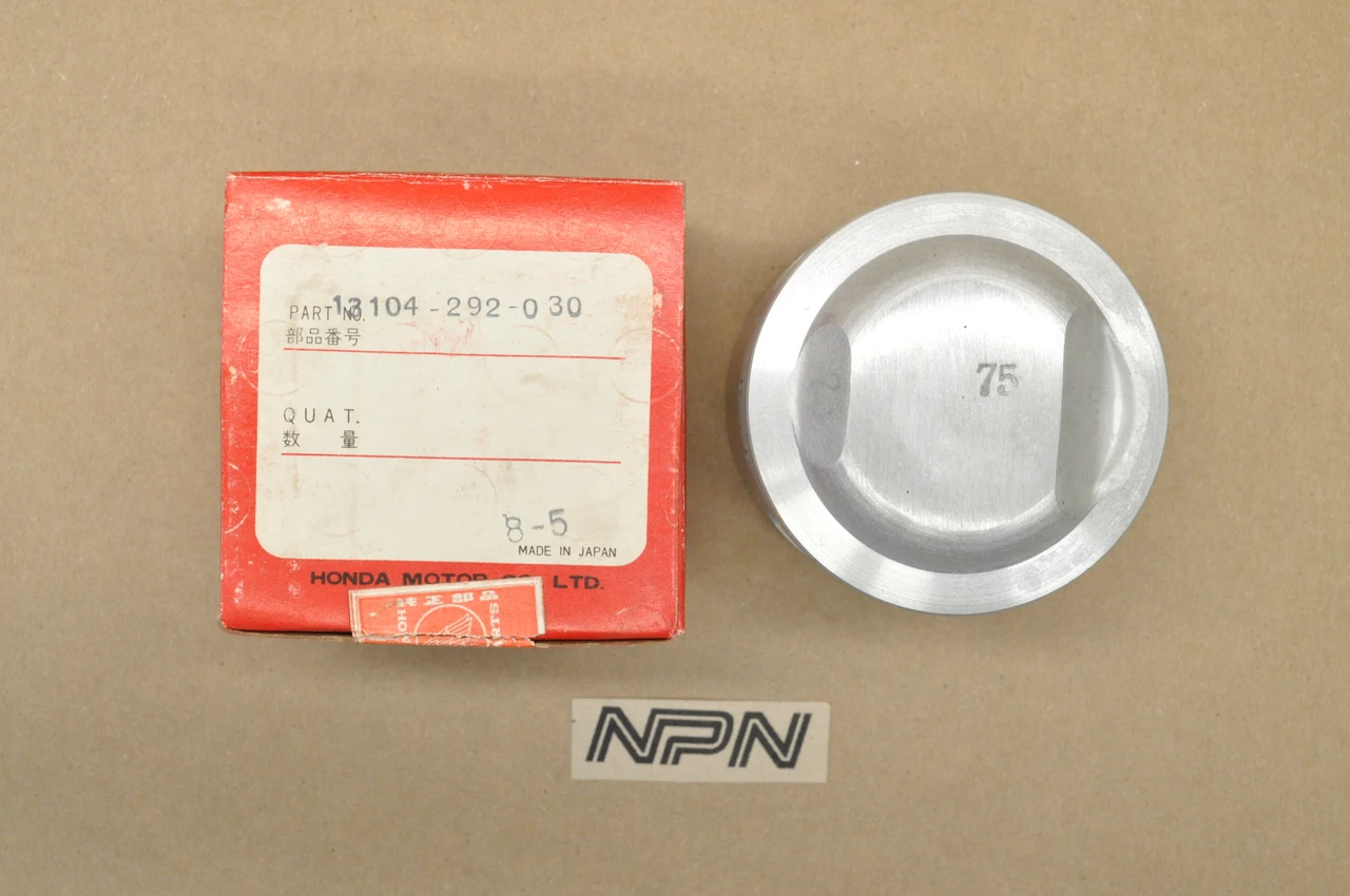 NOS Honda CB450 K1-K7 CL450 K0-K6 .75 Oversize Piston 13104-292-030
