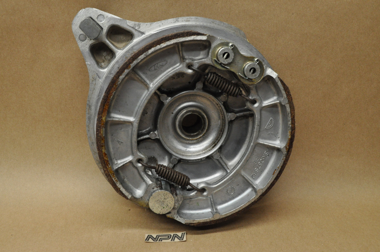 VTG OEM Honda CB450 CB500 CL450 Rear Brake Panel w/ Shoes Assy 43100-319-000