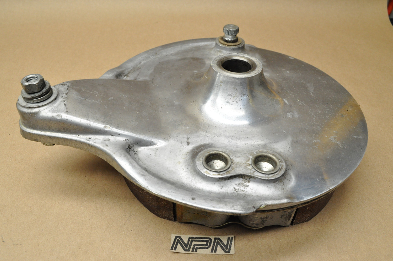 VTG OEM Honda CB450 CB500 CL450 Rear Brake Panel w/ Shoes Assy 43100-319-000