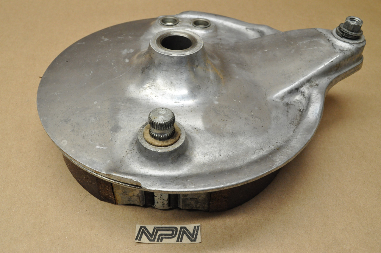 VTG OEM Honda CB450 CB500 CL450 Rear Brake Panel w/ Shoes Assy 43100-319-000