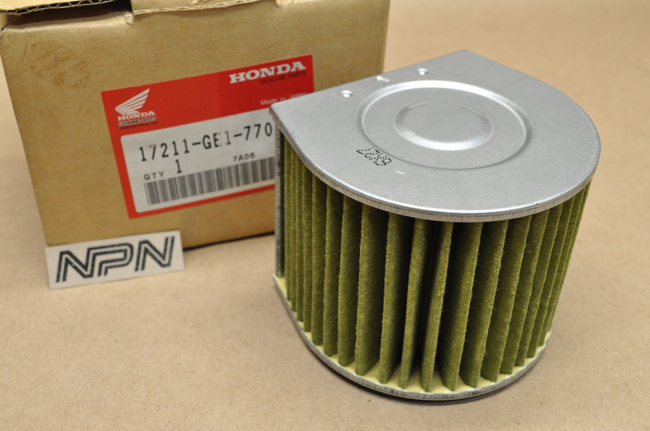 NOS Honda 1985-2007 CH80 Elite Air Filter Cleaner Element 17211-GE1-770