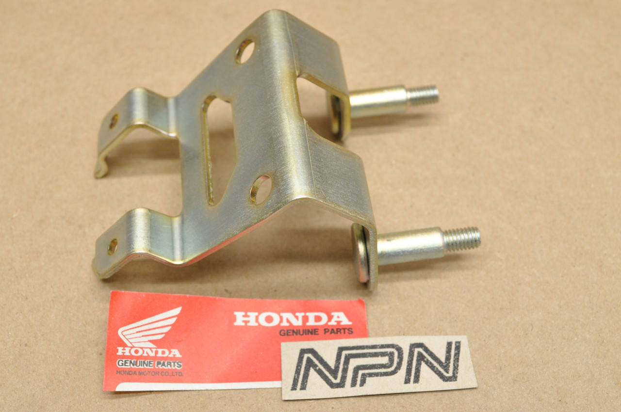 Moto Side Mount Tail Light License Plate Bracket Iron
