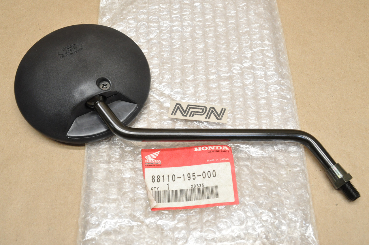 NOS Honda CT110 MB5 TLR200 XL100 XL80 XR250 Right Side Mirror 88110-195-000