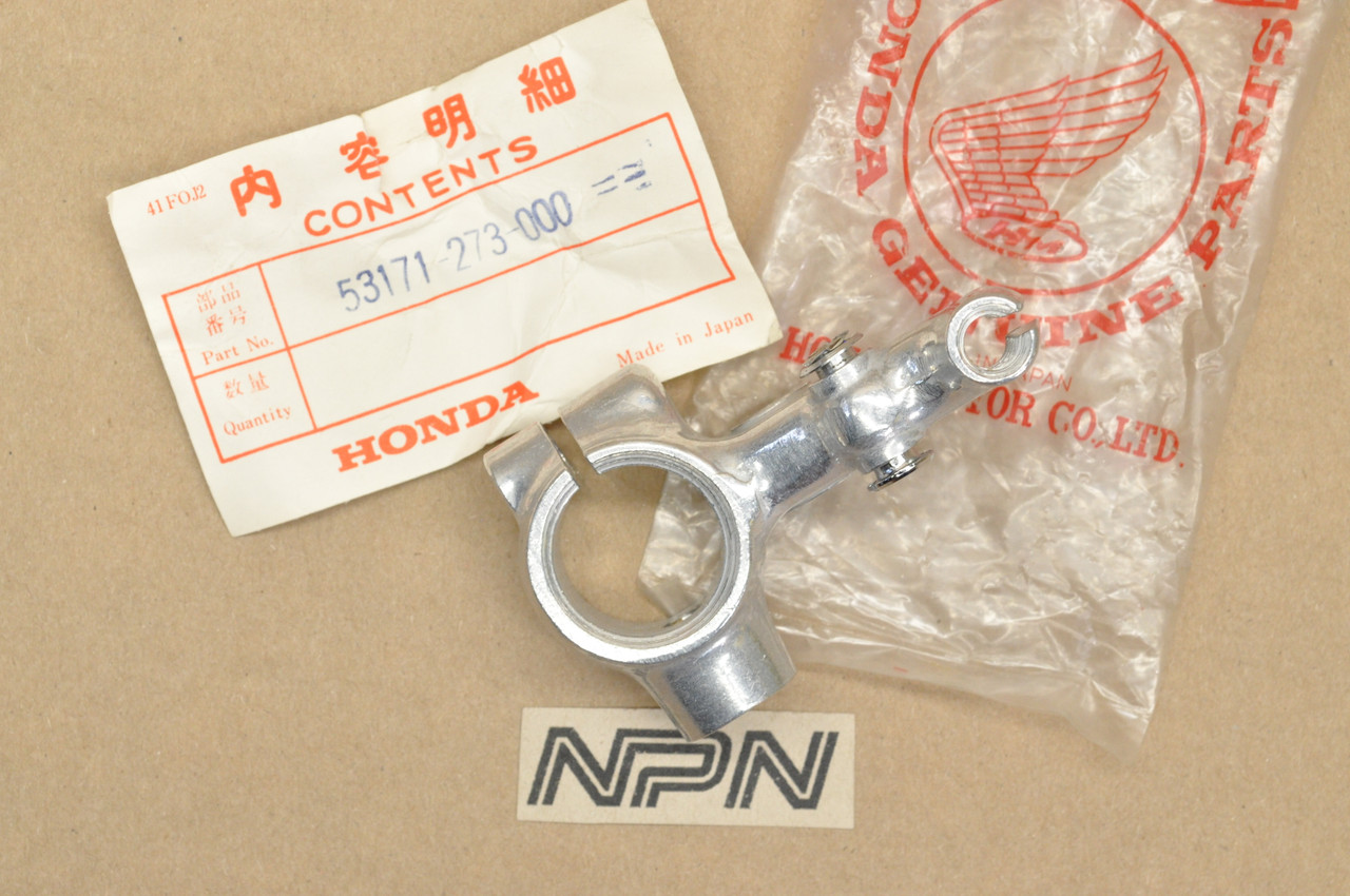 NOS Honda CL72 CL77 Right Handlebar Brake Lever Perch Bracket 53171-273-000