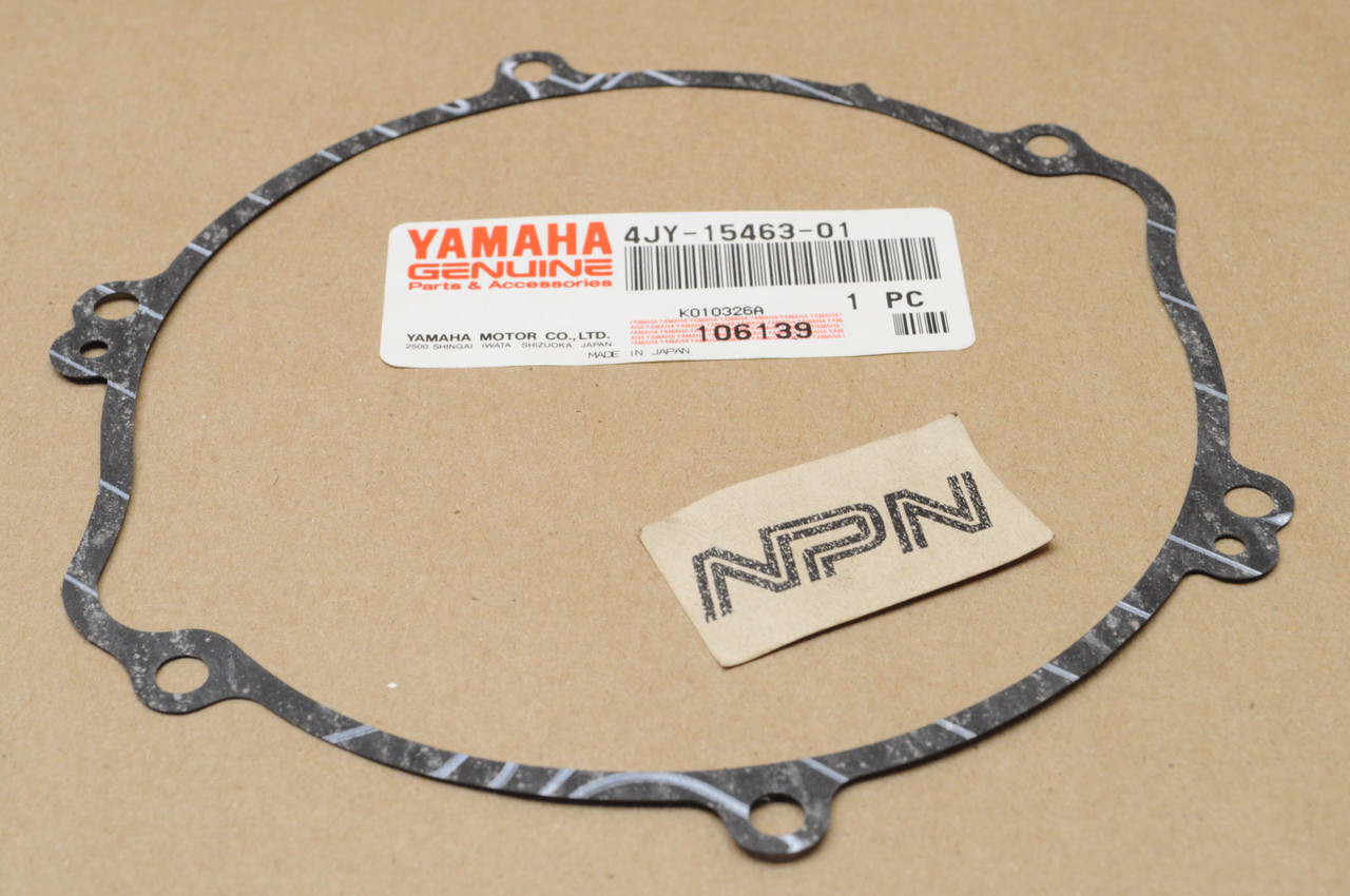 NOS Yamaha YZ125 YZ80 Carburetor Cover Gasket #2 4JY-15463-01