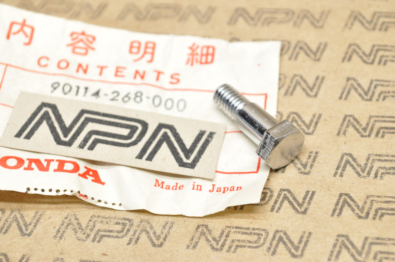 NOS Honda ATC110 CA77 CB175 CB350 CL350 SL90 Lever Pivot Bolt 90114-268-000