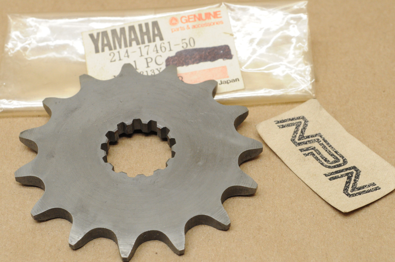 NOS Yamaha DT250 DT360 XT500 Drive Sprocket 15T 214-17461-50 - NOS