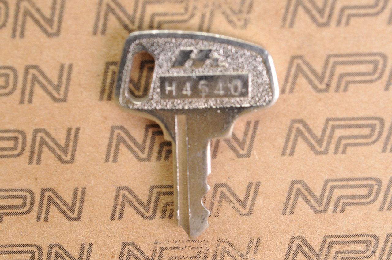 NOS Honda OEM Ignition Switch & Lock Single Groove Key H4540
