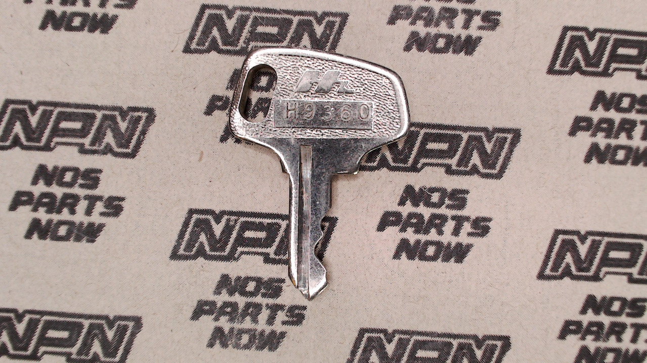 NOS Honda OEM Ignition Switch & Lock Key Single Groove H9360
