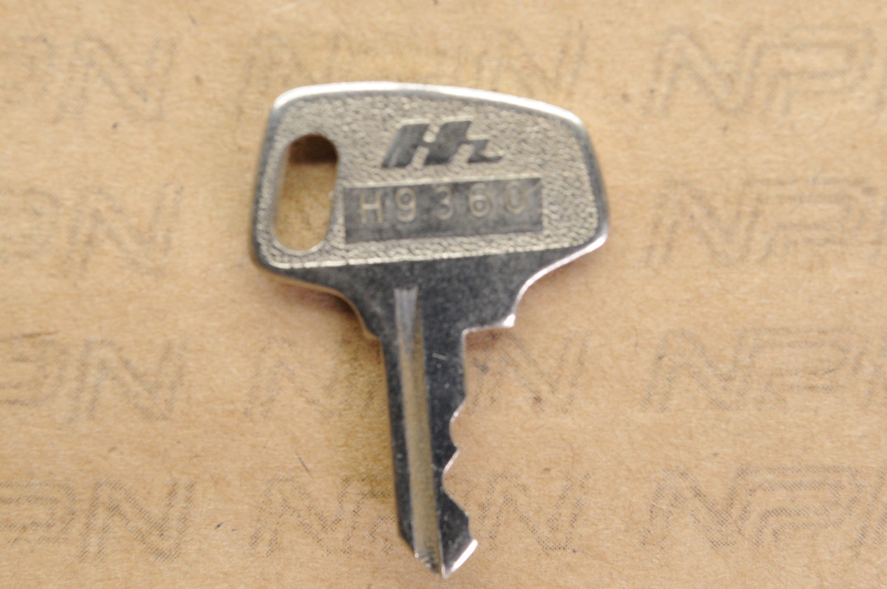 NOS Honda OEM Ignition Switch & Lock Key Single Groove H9360