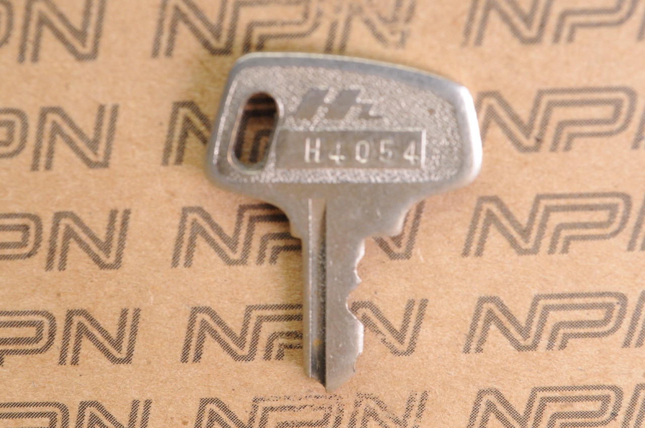 NOS Honda OEM Ignition Switch & Lock Single Groove Key H4054