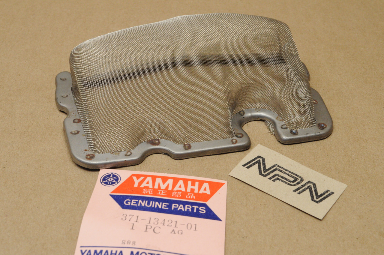 NOS Yamaha 1973-74 TX500 1975 XS500 Oil Strainer #2 371-13421-01