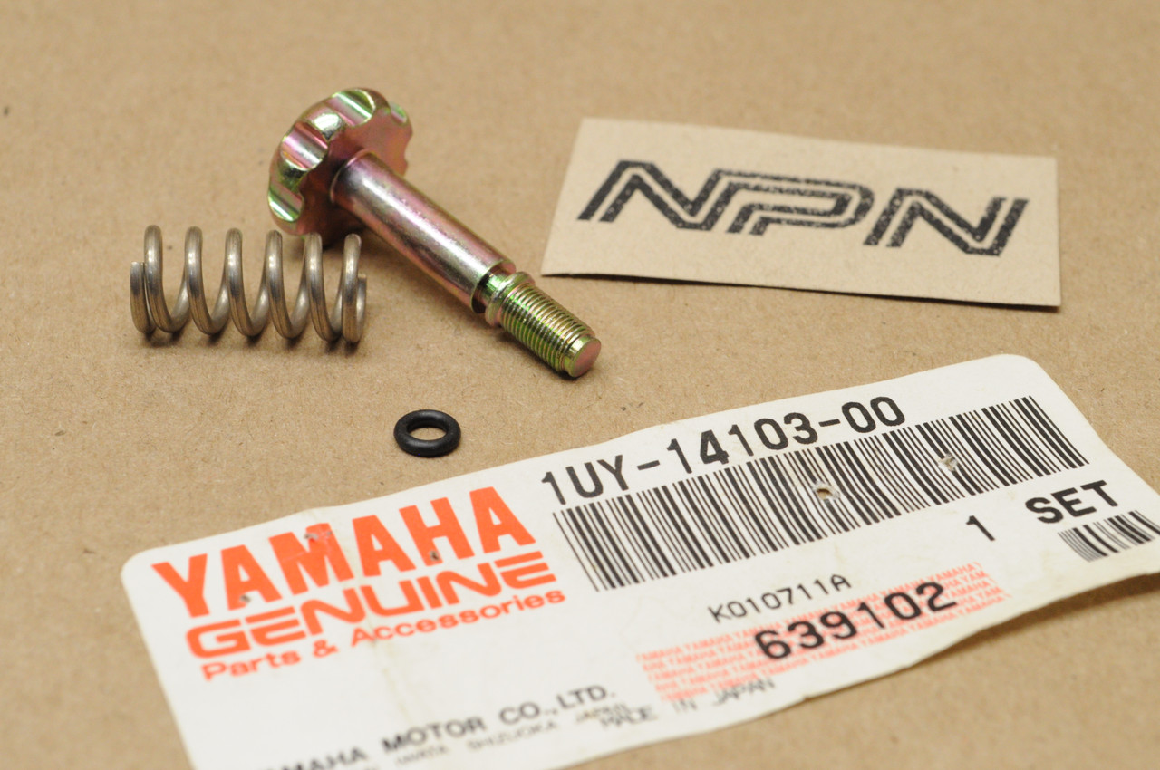 NOS Yamaha 1987-88 YFM350 Throttle Screw Set 1UY-14103-00