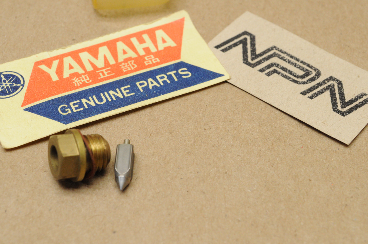 NOS Yamaha AT2 AT3 CT2 CT3 Carburetor Needle Float Valve Set 23L-14107-25