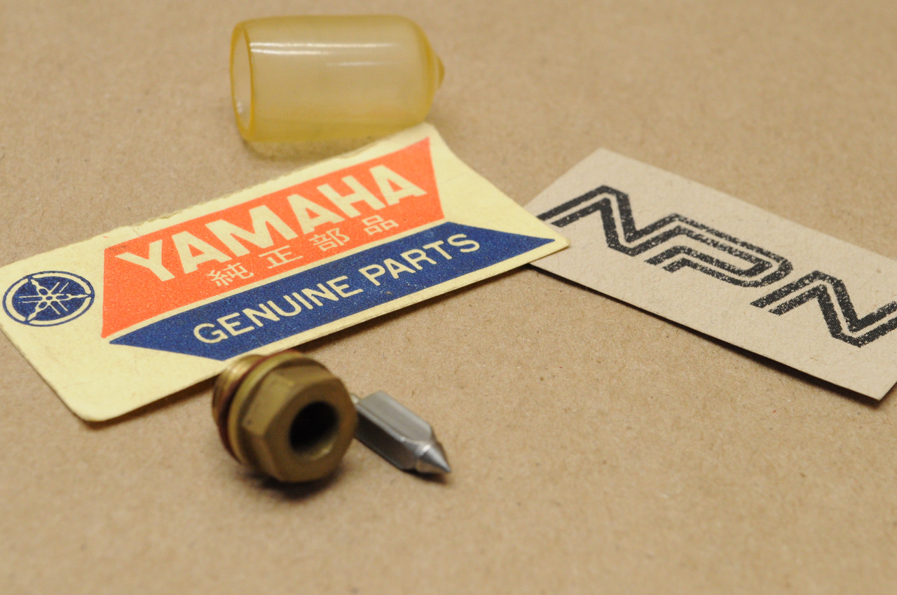 NOS Yamaha AT1 DT400 MX175 RD350 XS1 YZ80 Needle Float Valve Set 23L-14107-25