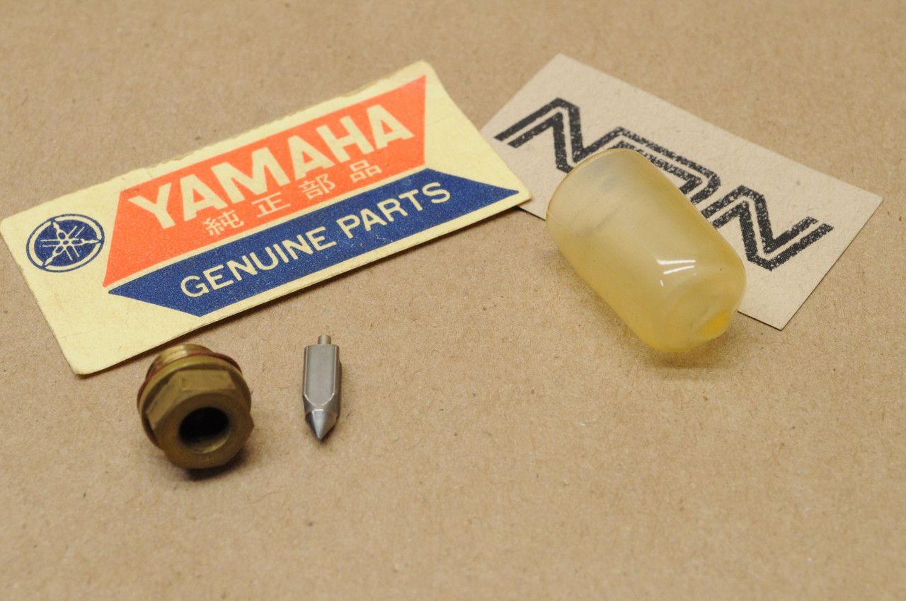 NOS Yamaha AT1 DT400 MX175 RD350 XS1 YZ80 Needle Float Valve Set 23L-14107-25