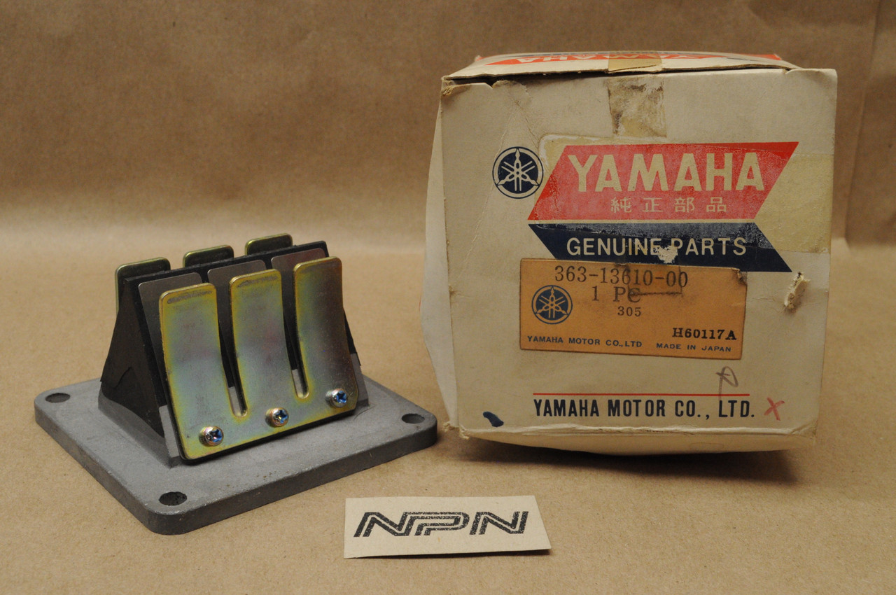 NOS Yamaha DT250 DT360 DT400 MX360 SC500 Reed Valve Assembly 363
