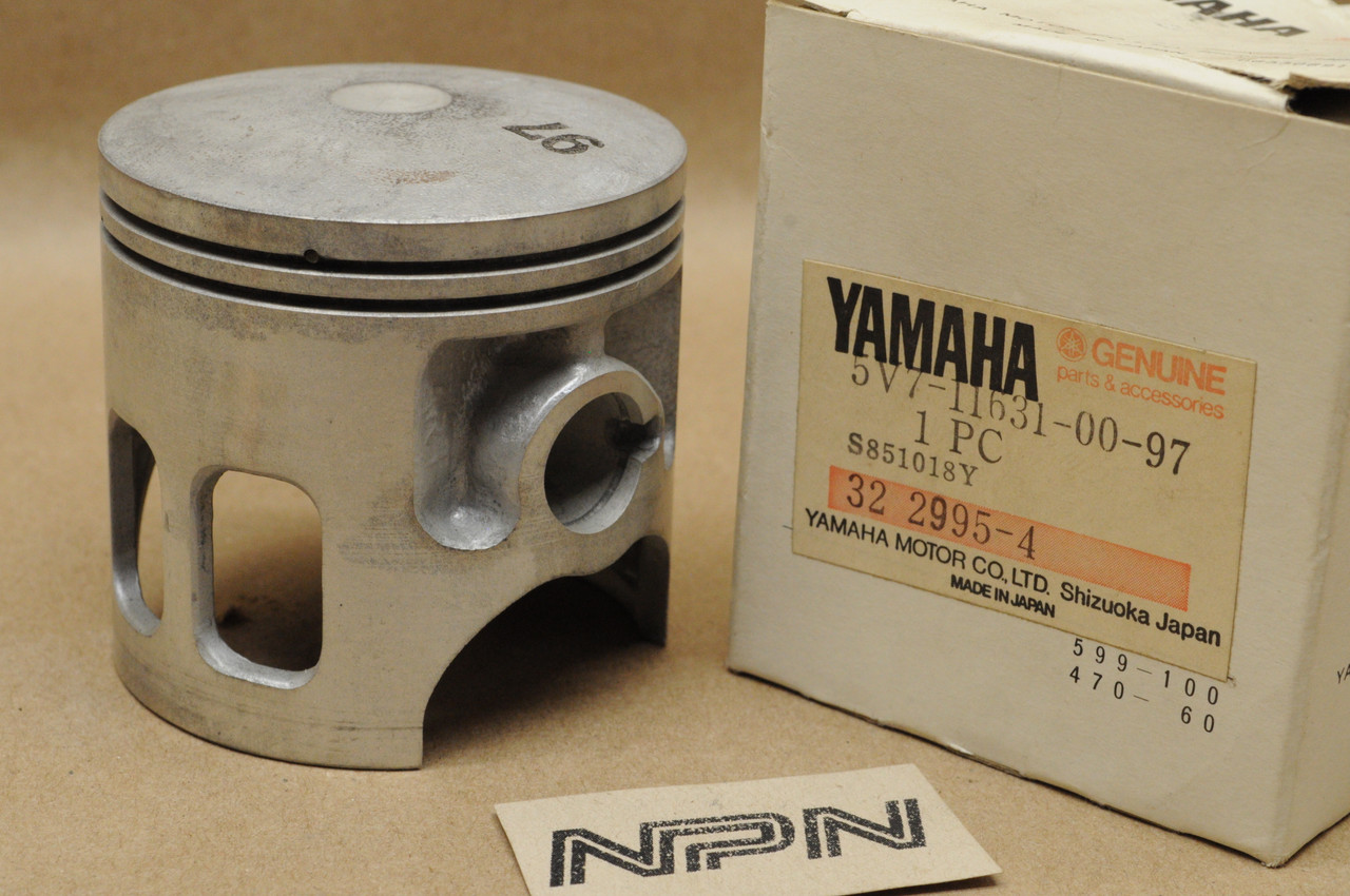 NOS Yamaha 1982 YT175 Standard Piston 5V7-11631-00-97 - NOS Parts NOW