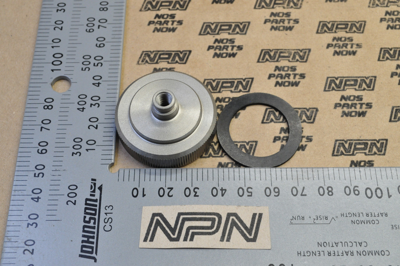 NOS Honda CR125 M Carburetor Top Set Cap & Gasket 16014-360-004