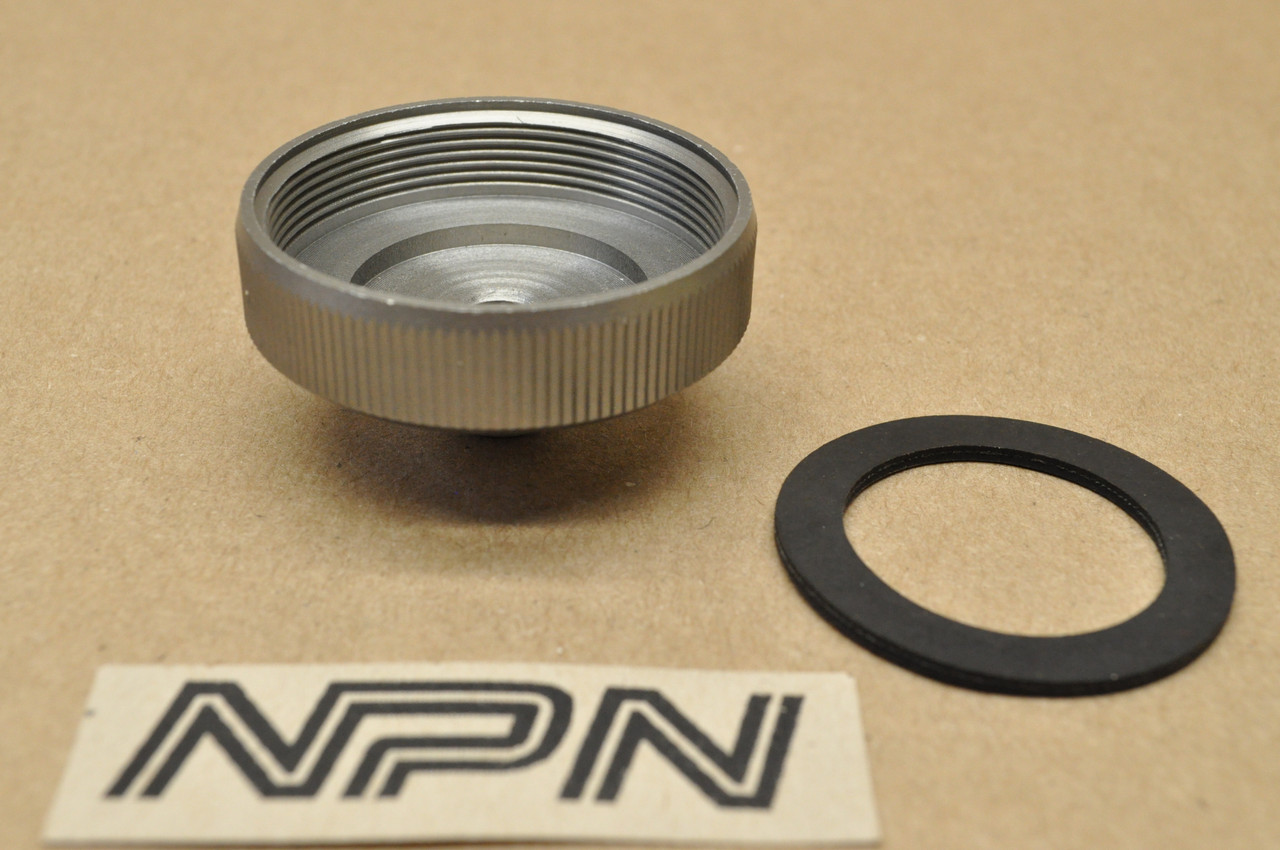 NOS Honda CR125 M Carburetor Top Set Cap & Gasket 16014-360-004