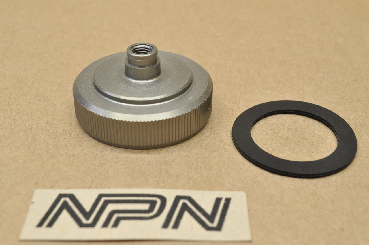 NOS Honda CR125 M Carburetor Top Set Cap & Gasket 16014-360-004