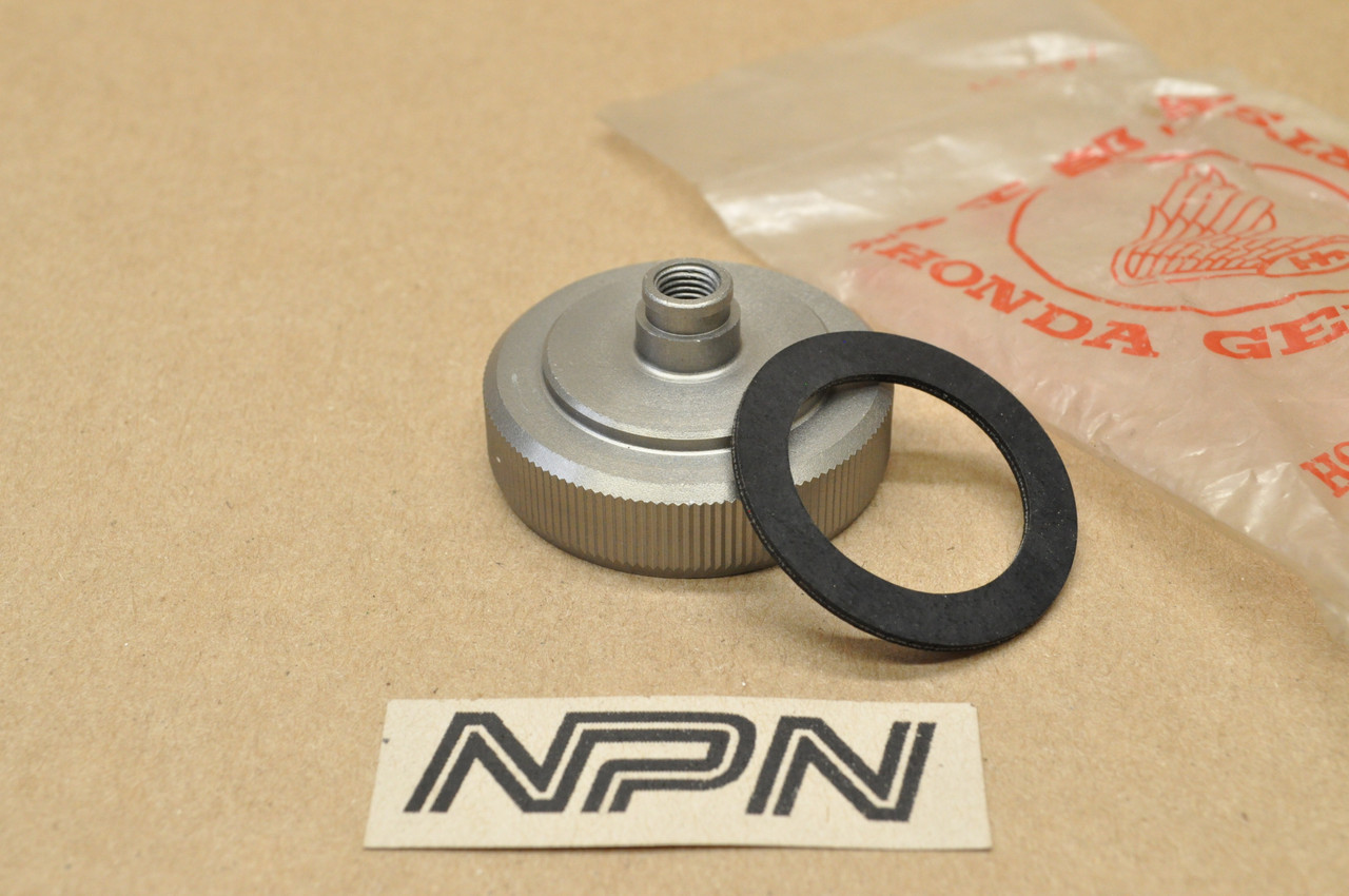 NOS Honda CR125 M Carburetor Top Set Cap & Gasket 16014-360-004