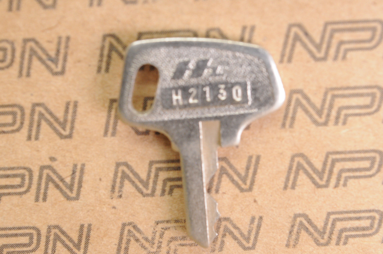 NOS Honda OEM Ignition Switch & Lock Key Single Groove H2130