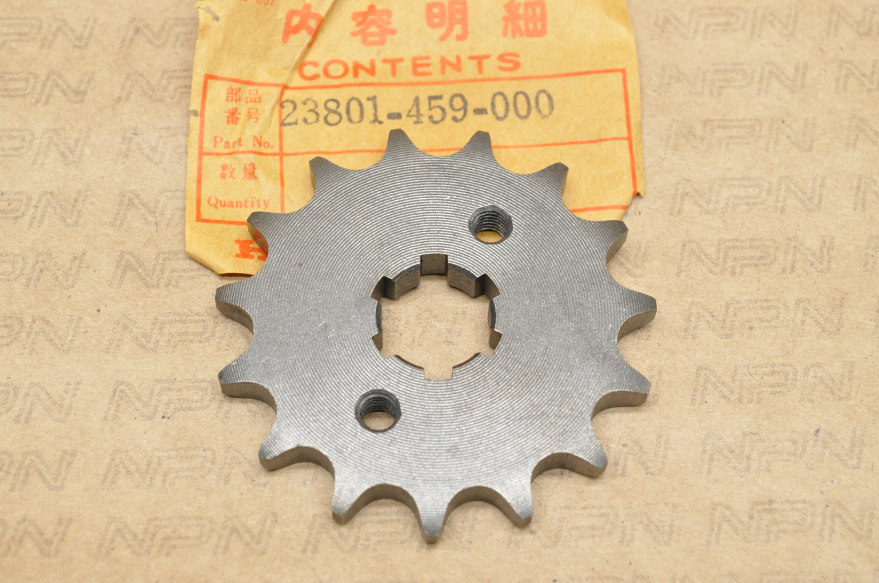 NOS Honda 1980 Trail 110 CT110 Front Drive Chain Sprocket 15T