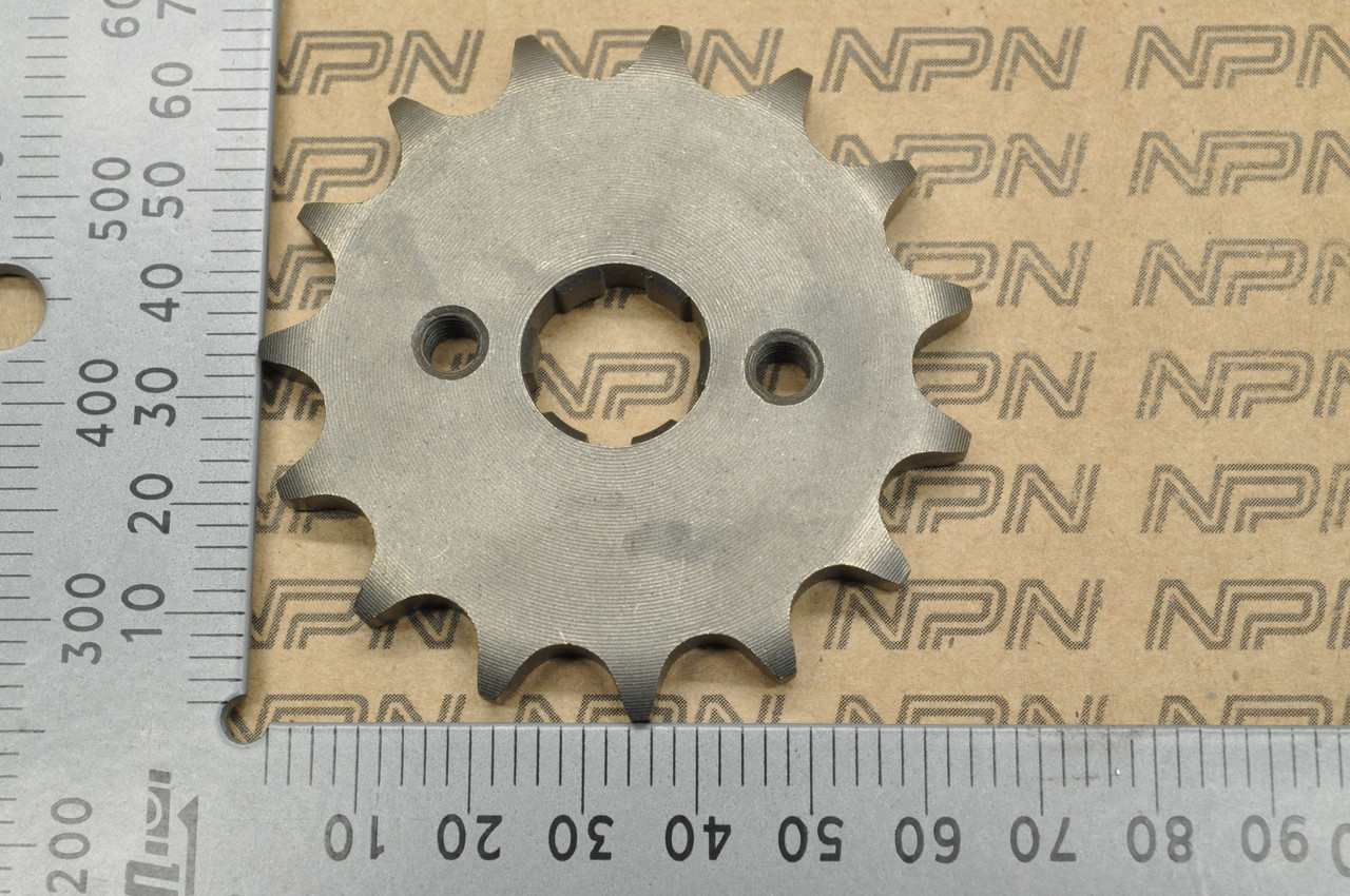 NOS Honda 1979-85 XL100 S Front Drive Chain Sprocket 15T 23801-436-000