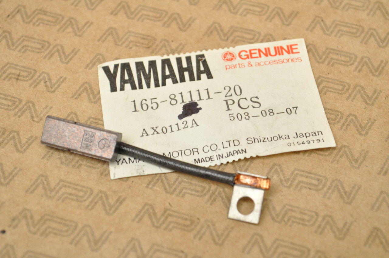 NOS Yamaha CS3 L5T YL2 YLCM YCS1 YG5 YL2 Stator Magneto Brush 165-81111-20