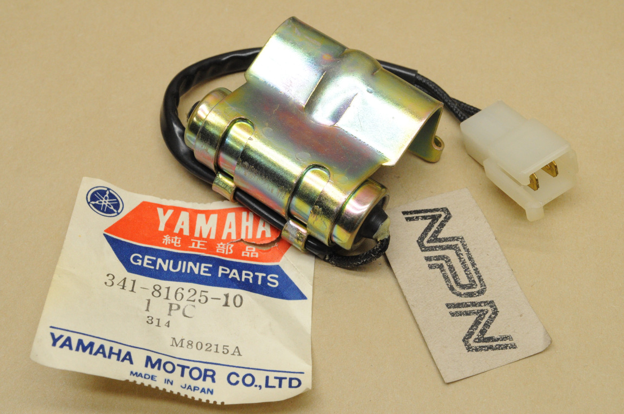 NOS Yamaha 1973-74 TX750  Ignition Condenser 341-81625-10