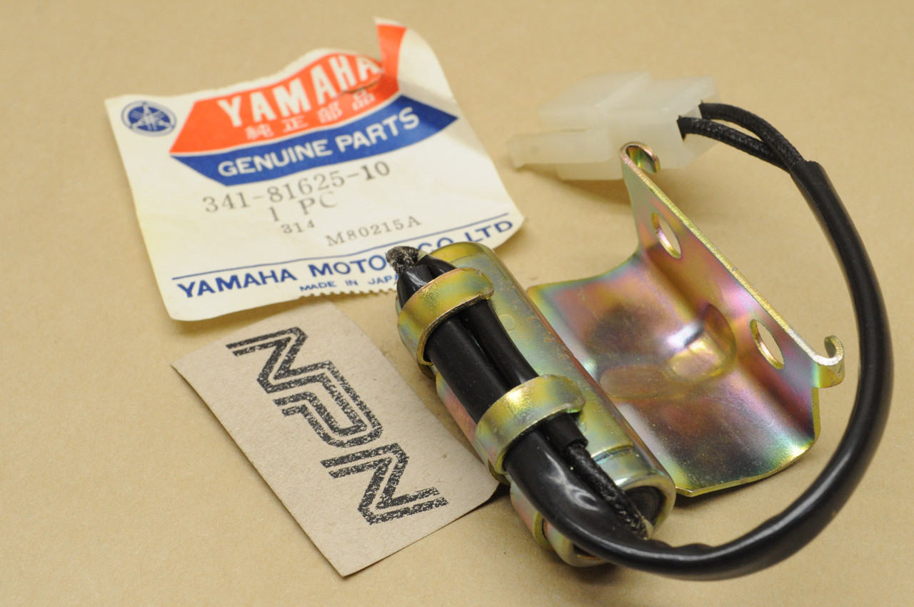 NOS Yamaha 1973-74 TX750  Ignition Condenser 341-81625-10