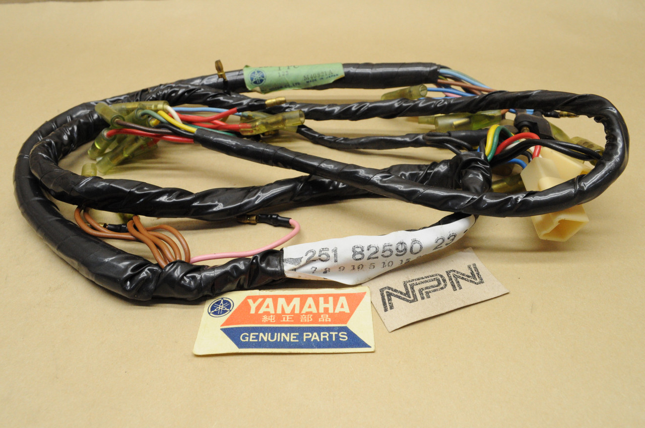 NOS Yamaha 1970 AT1 1971 ATM1 1970-71 CT1 Wire Wiring Harness 251