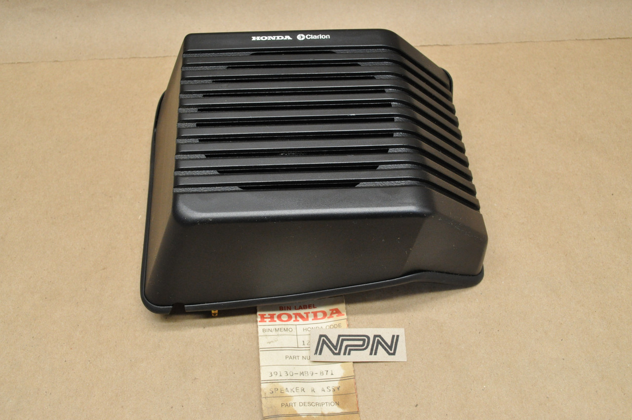 NOS Honda 1981-82 CB750 F 1982-83 GL1100 Clarion Right Speaker 39130-MB9-871